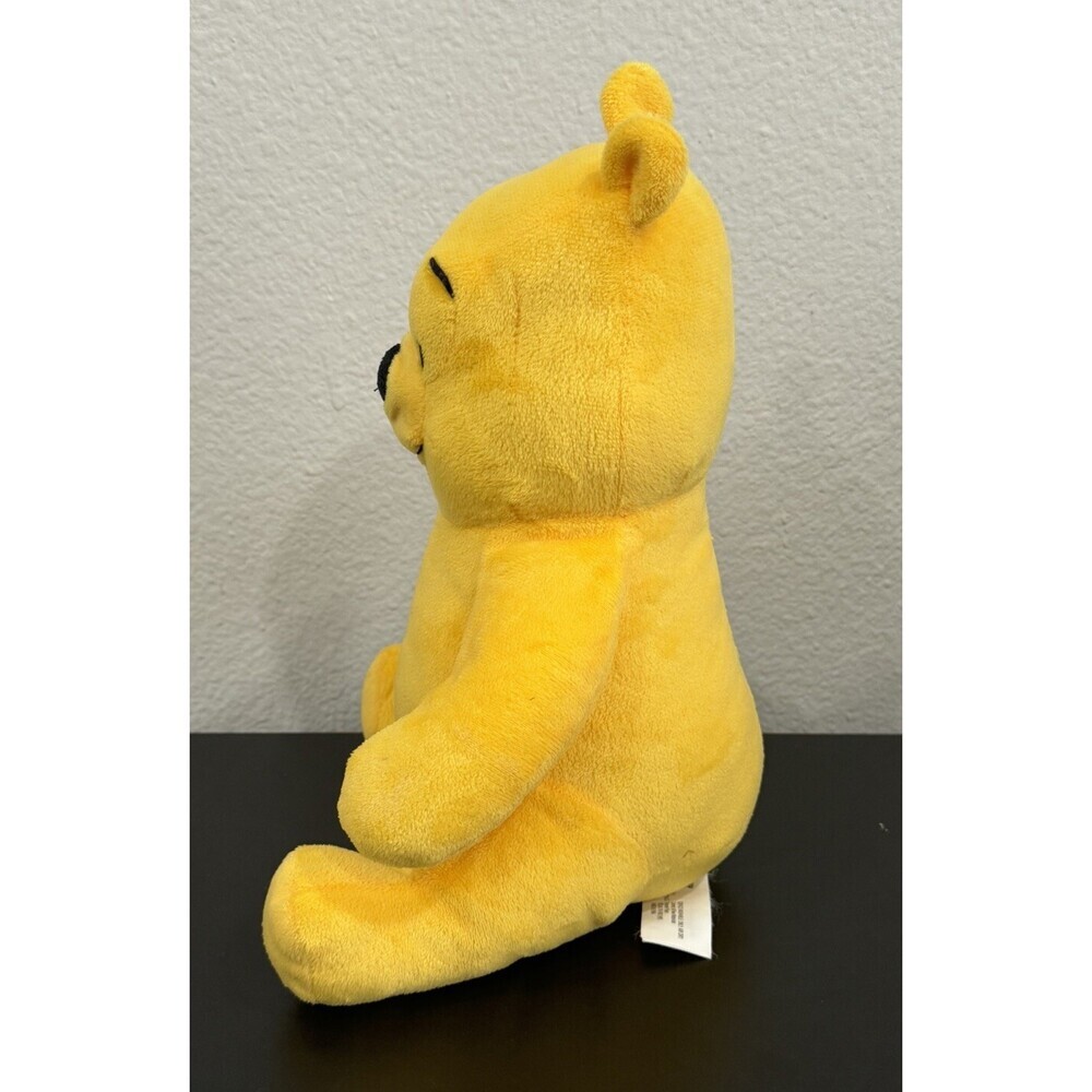 Disney Winnie The Pooh Plush Yellow Bear 12” Stuffed Animal Toy Authentic Disney - Picture 2 of 5